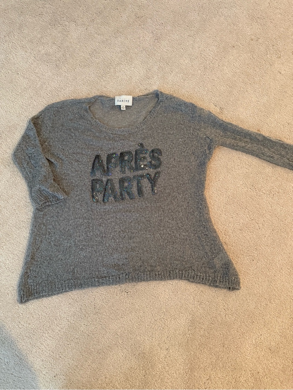 Apres ski sweater